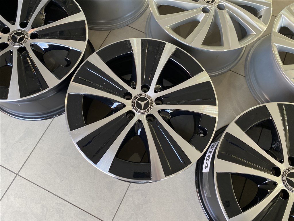 (3784) Mercedes 18 gyári alufelni felni, 5x112, E osztály 5. kép