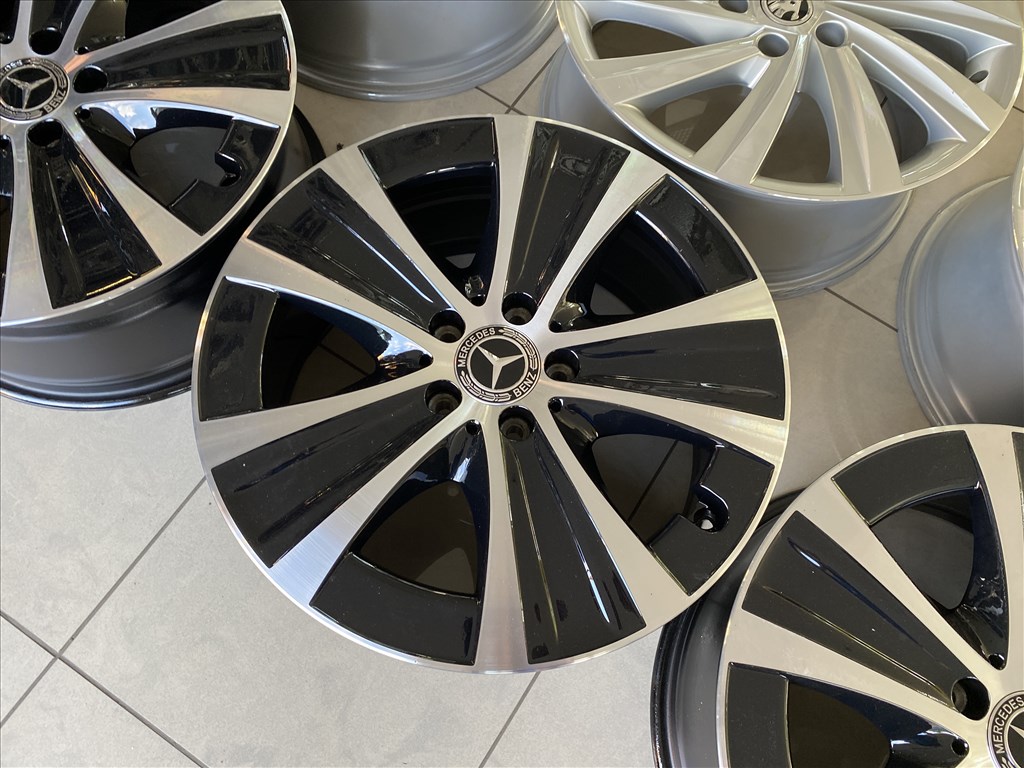 (3784) Mercedes 18 gyári alufelni felni, 5x112, E osztály 6. kép