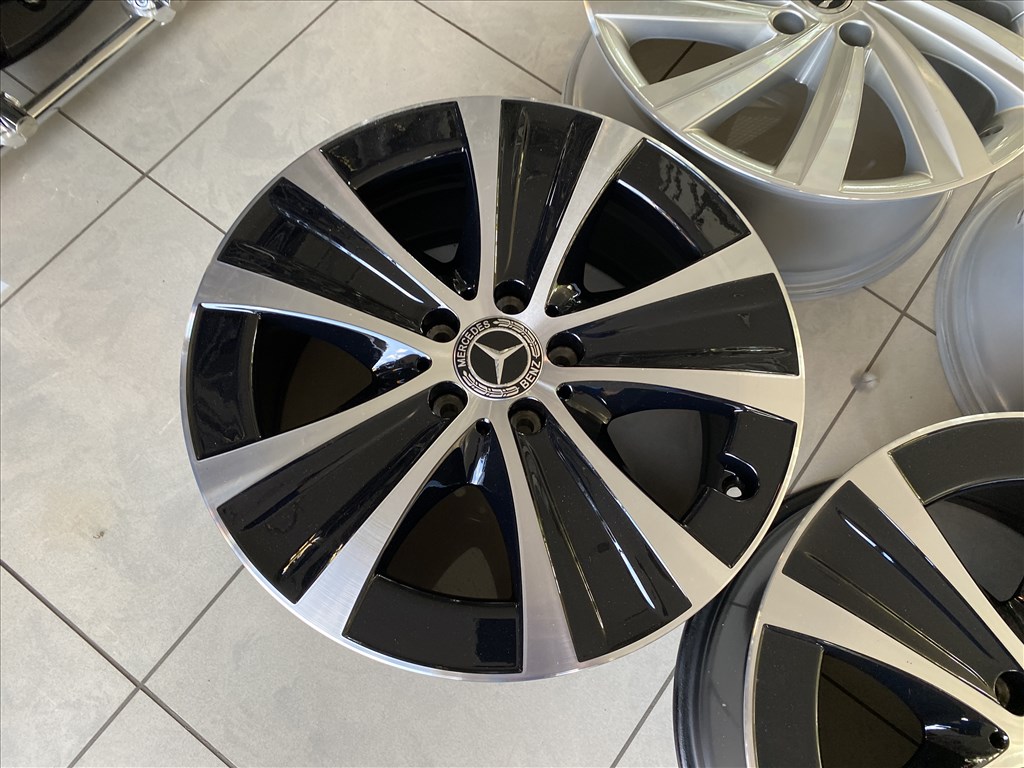 (3784) Mercedes 18 gyári alufelni felni, 5x112, E osztály 7. kép