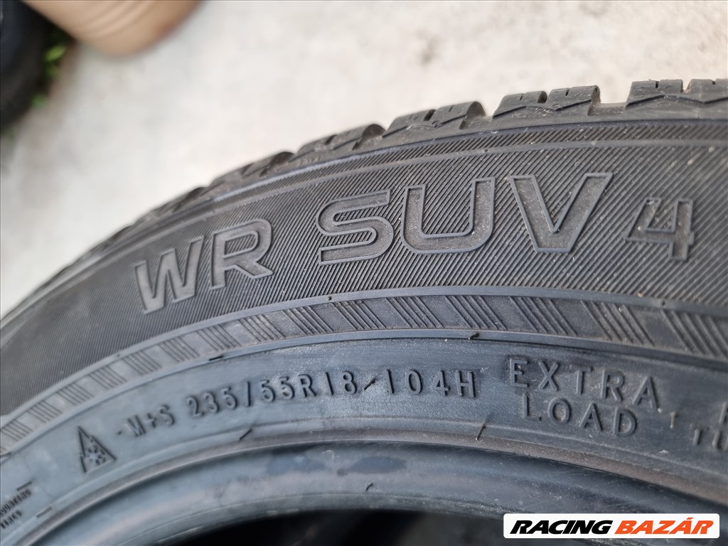 235/55R18 Nokian téli gumi 2db teljesen újszerű állapotban eladó! 6. kép
