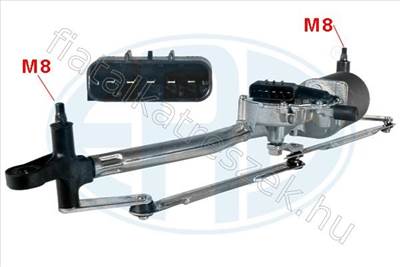 Ablaktörlő mechanika - PUNTO - ER.460024A, 064012005010 -  - ERA Utángyártott új 460024A