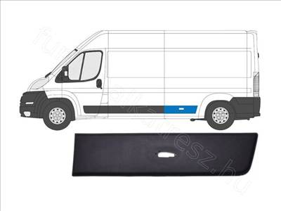 Bal hátsó sárvédő díszléc fekete – Ducato, Jumper, Boxer (2018-tól) – AL91245, 735684291 – ALTOLINE utángyártott 735684291