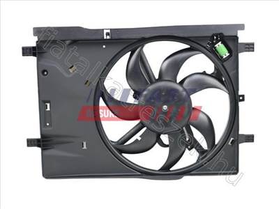 Hűtőventillátor FIAT FIORINO 07> Kerettel1.4 - FIORINO, QUBO, NEMO, BIPPER - FT56011, 1253.P3 -  - Fastoriginal Utángyártott új 1253.P3