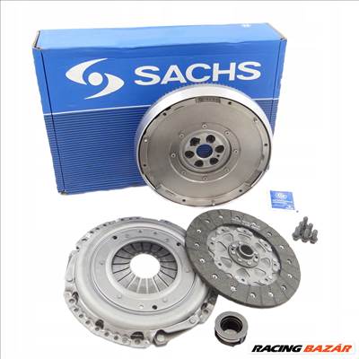 Audi A4 (B6), A6 (C5) 1.9 TDi 130 LE kettős tömegű lendkerék és kuplung szett Sachs gyártmány 2290601065