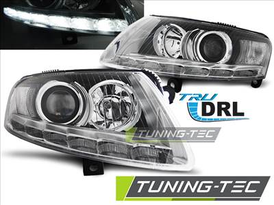 AUDI A6 C6 04.04-08 XENON DAYLIGHT CHROME HOMOLÓG RL Tuning-Tec Fényszóró