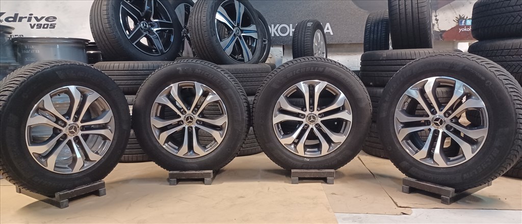  Mercedes W253 GLC klasse 7,5x17 5x112 235/65 R17 téli gumikkal 4db 6. kép
