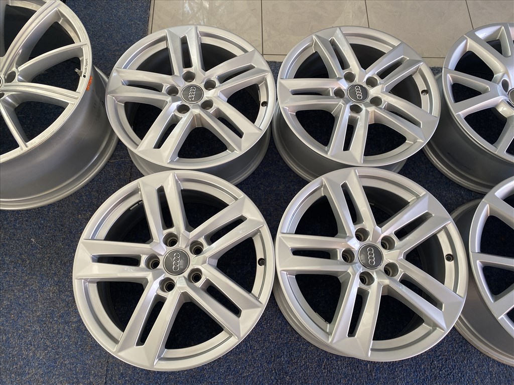 (3802) Audi 17 gyári alufelni felni, 5x112, A4 A3 3. kép