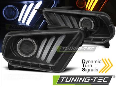 FORD MUSTANG V 10-13 TUBE LIGHT BLACK Tuning-Tec Fényszóró
