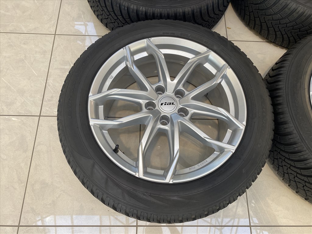 (3760)  Rial 18 alufelni felni, 5x112, 225/55 R18 téli gumi, A6 5. kép