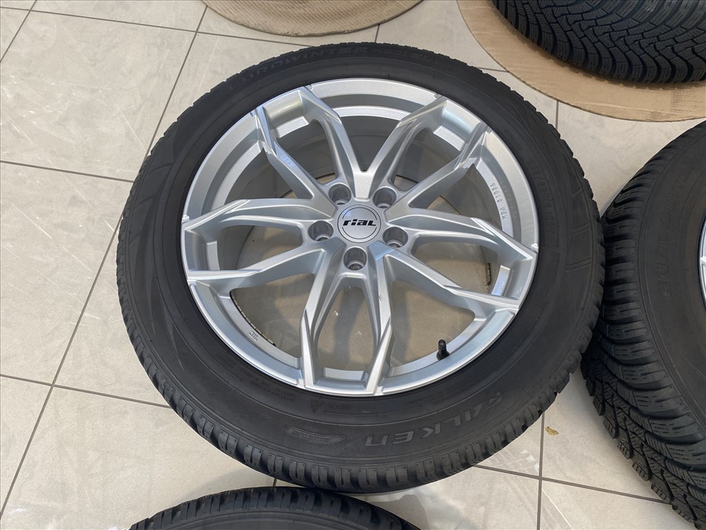 (3760)  Rial 18 alufelni felni, 5x112, 225/55 R18 téli gumi, A6 7. kép
