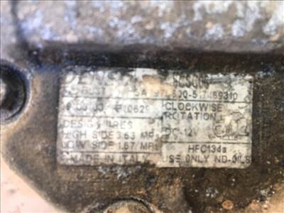 Klímakompresszor  - MUSA, ALBEA, 500, IDEA, STRADA, KA - NAT.01507, 517469310 -  01507