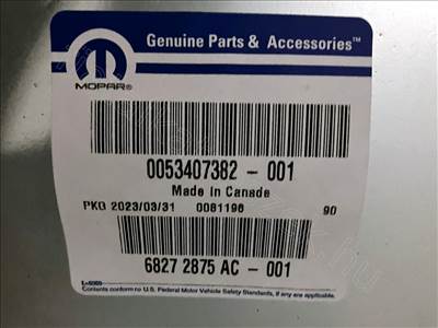 Szélvédő CHEROKEE - CHEROKEE - K68272875AC, K68272875AB -  - MOPAR Eredeti új K68272875AC