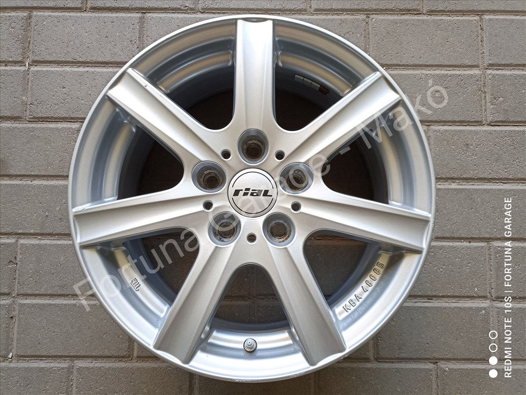 5x114,3 16" Rial 'Davos' használt alufelni garnitúra 3. kép