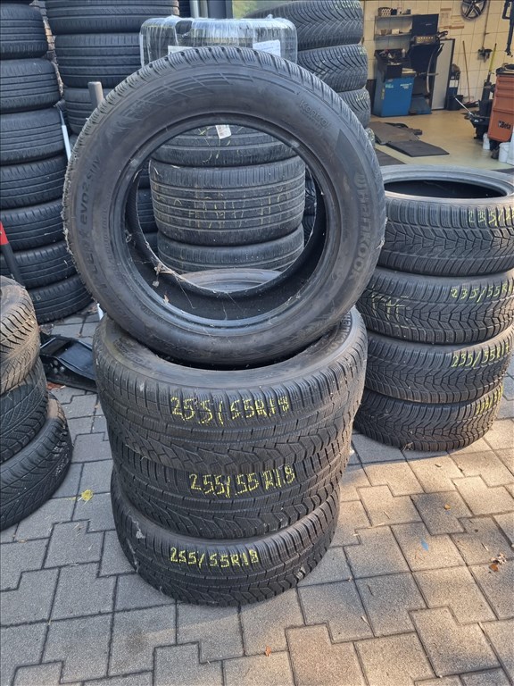  255/5518" újszerű Hankook Winter I cept evo2 SUV téli gumi 4db  2. kép