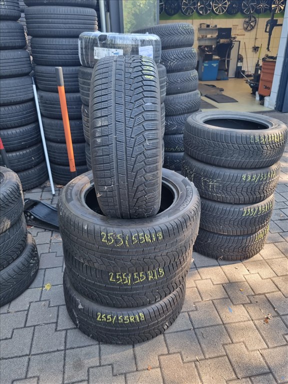  255/5518" újszerű Hankook Winter I cept evo2 SUV téli gumi 4db  3. kép