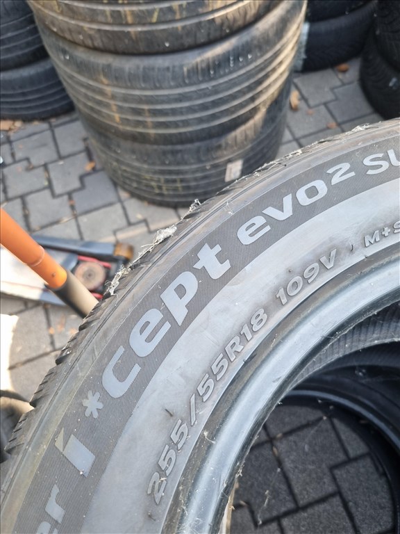  255/5518" újszerű Hankook Winter I cept evo2 SUV téli gumi 4db  5. kép
