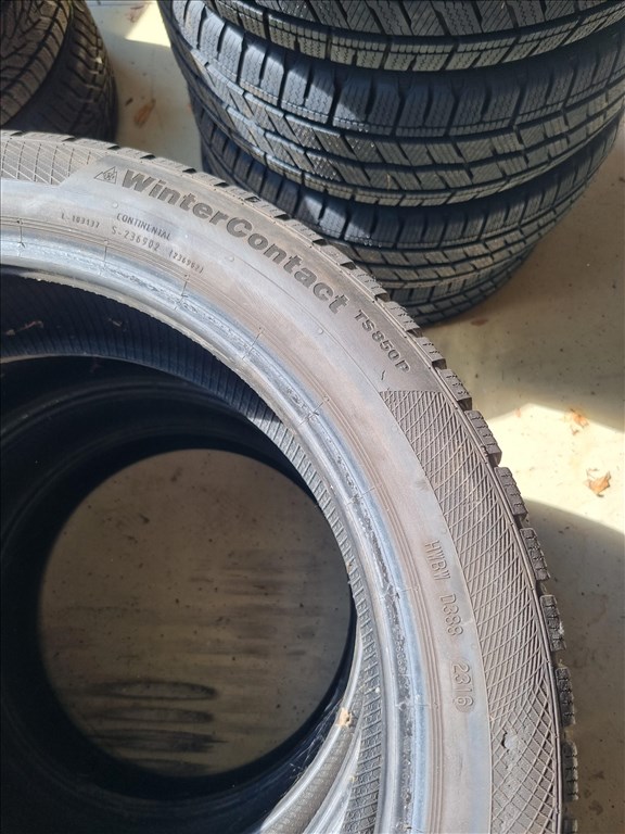  195/5520" újszerű Continental WinterContact TS850P téli gumi 4db  5. kép