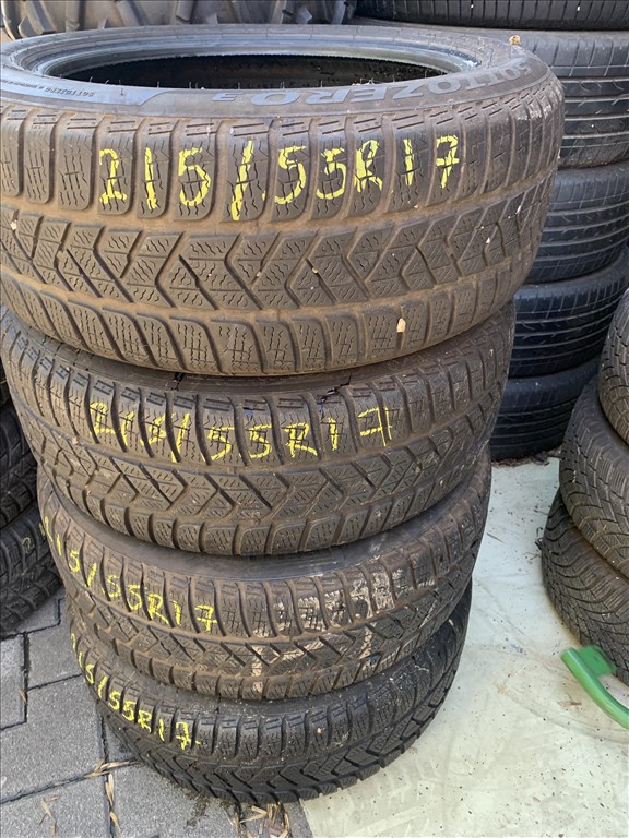  215/5517" újszerű Pirelli téli gumi  1. kép