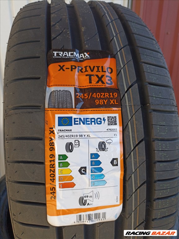  245/4019" új Tracmax nyári gumi gumi 1. kép