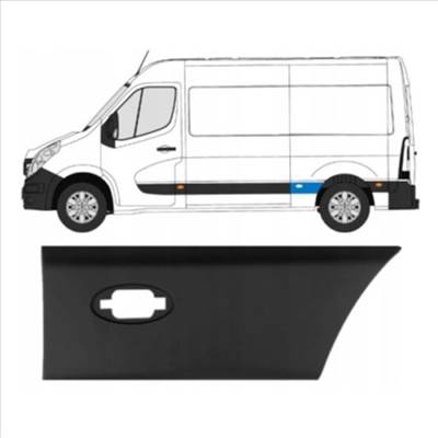 Renault Master III új utángyártott kerék előtti díszléc bal oldal 2010-től