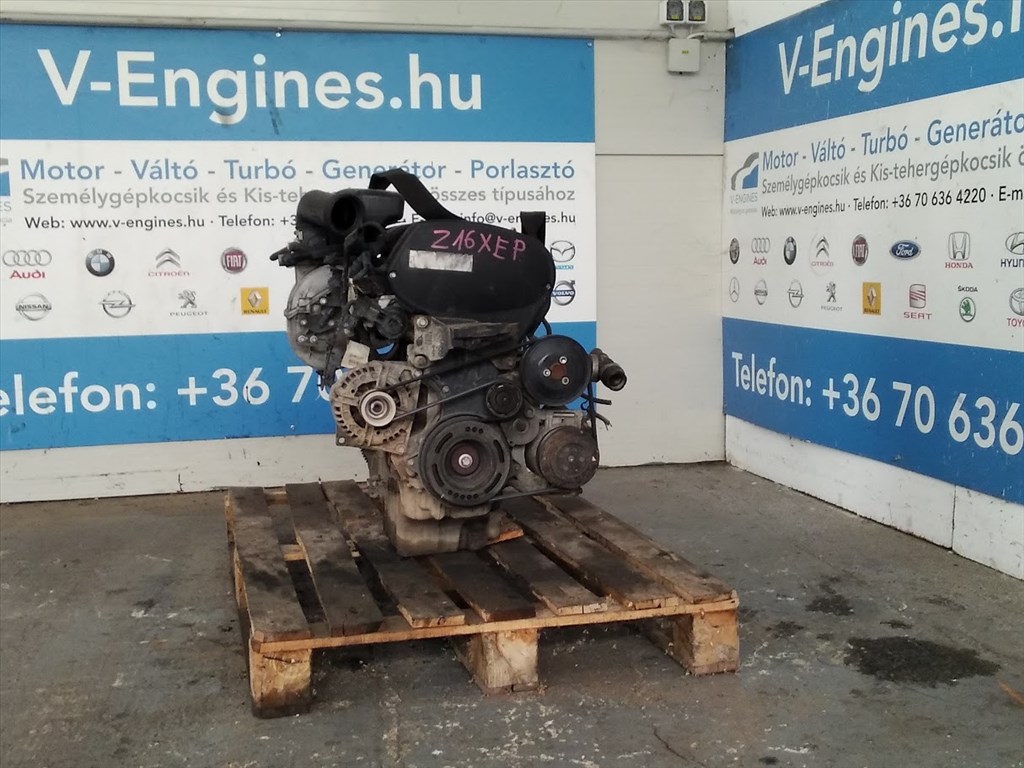 Opel Z16XEP bontott motor  1. kép