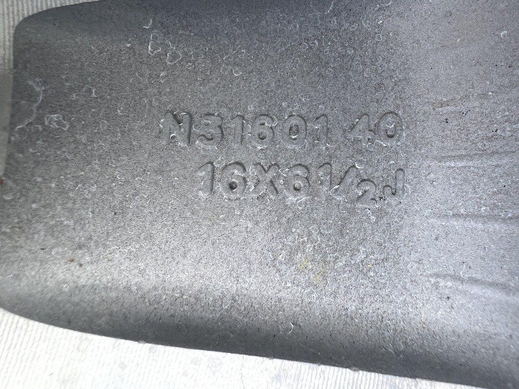 5x114.3 16" Nissan gyári alufelni 6,5Jx16h2 ET40 8. kép