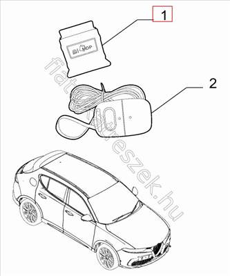 Mopar WiTech Micropod 3+ hibakódolvasó egység - REGATA, GIULIA, PUNTO, GT, 146, TIPO - 2076500284 -  - FIAT eredeti Eredeti új 2076500284