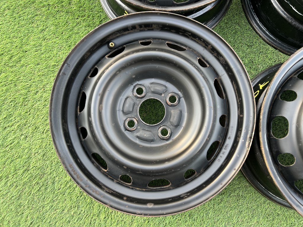 4x100 14" Mazda gyári lemezfelni 6Jx14h2 ET45 2. kép