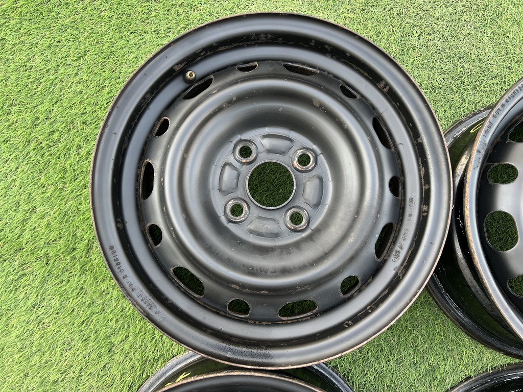 4x100 14" Mazda gyári lemezfelni 6Jx14h2 ET45 4. kép