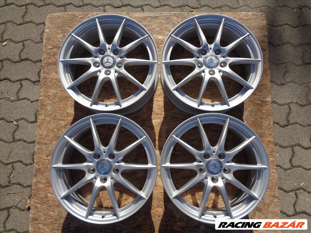Új Mercedes Gyári alufelni 17-es, nyomás szenzorral eladó. 1. kép