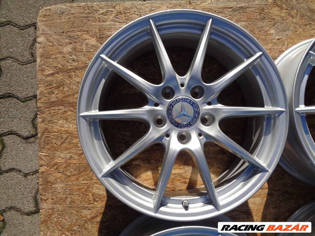 Új Mercedes Gyári alufelni 17-es, nyomás szenzorral eladó. 2. kép