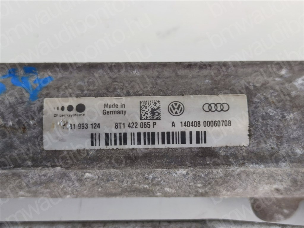 AUDI A4 B8 (8K2) Kormánymű (szervós) (8T1422065P, 8T1422066B, 8T1422065L) 2. kép