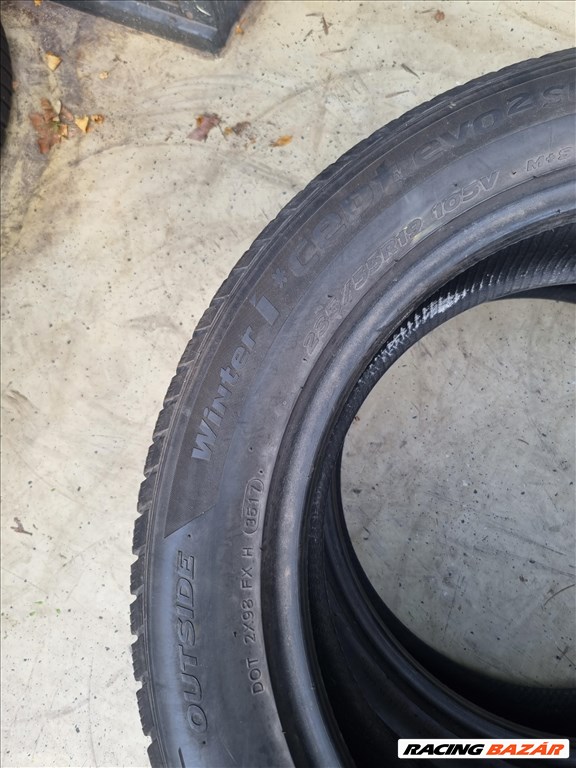  235/5519" újszerű Hankook Winter I cept evo2 SUV téli gumi 2db  5. kép