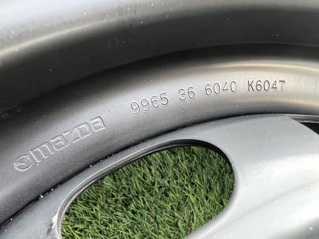 4x100 14" Mazda gyári lemezfelni 6Jx14h2 ET45 6. kép
