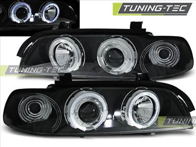 BMW E39 Angel Eyes fekete 09.95-09.95  SEDAN/TOURING Tuning-Tec Fényszóró
