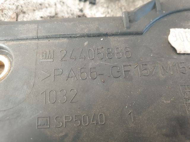 Opel Astra H 1.6 Alsó vezérlés burkolat Z16xep  24405886 3. kép