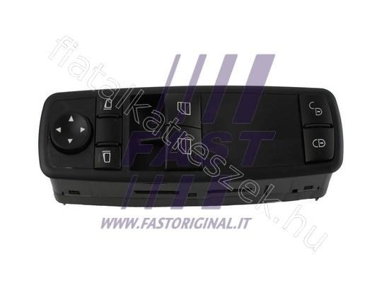 Ablakemelő kapcsoló MERCEDES B-CLASS - B-CLASS, A-CLASS - FT09018, A1698206410 -  - Fastoriginal Utángyártott új A1698206410 3. kép