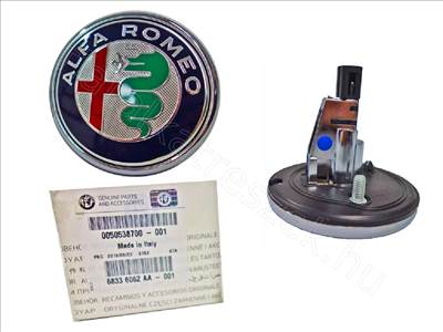 Embléma hátsó - MITO, 159, GIULIA, GIULIETTA - 50538700 -  - FIAT eredeti Eredeti új 50538700