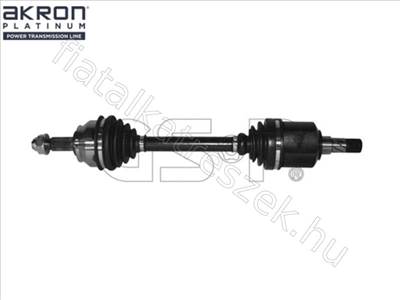 Féltengely bal - BRAVO, DELTA - AK.217180 -  - Akron Utángyártott új 217180