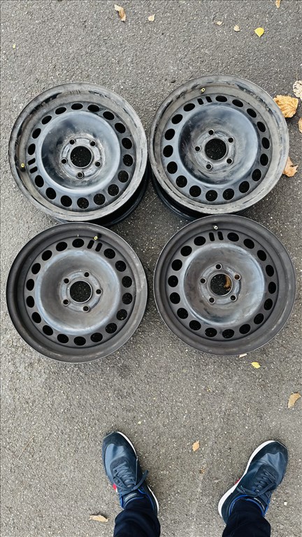  6,5JJ 15" használt (gyári felni) lemezfelni 1. kép