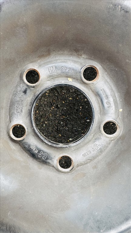  6,5JJ 15" használt (gyári felni) lemezfelni 2. kép