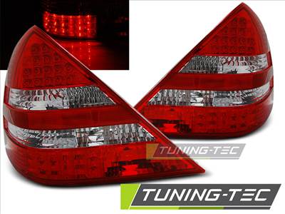 MERCEDES R170 SLK 04.96-04 RED WHITE LED Tuning-Tec Hátsó Lámpa