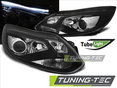 FORD FOCUS MK3 11- TUBE LIGHTS BLACK Tuning-Tec Fényszóró