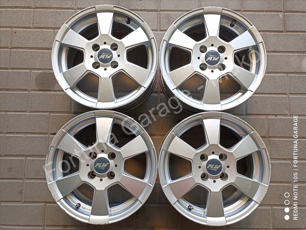 4x100 15" PLW B800 használt alufelni garnitúra 1. kép