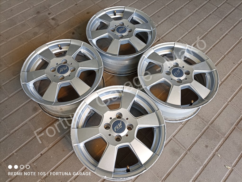 4x100 15" PLW B800 használt alufelni garnitúra 2. kép