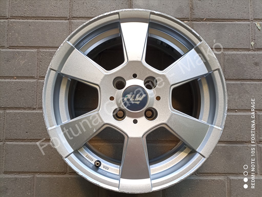 4x100 15" PLW B800 használt alufelni garnitúra 4. kép