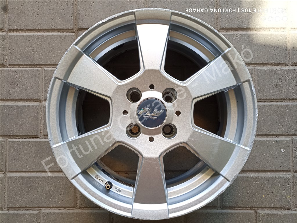 4x100 15" PLW B800 használt alufelni garnitúra 5. kép