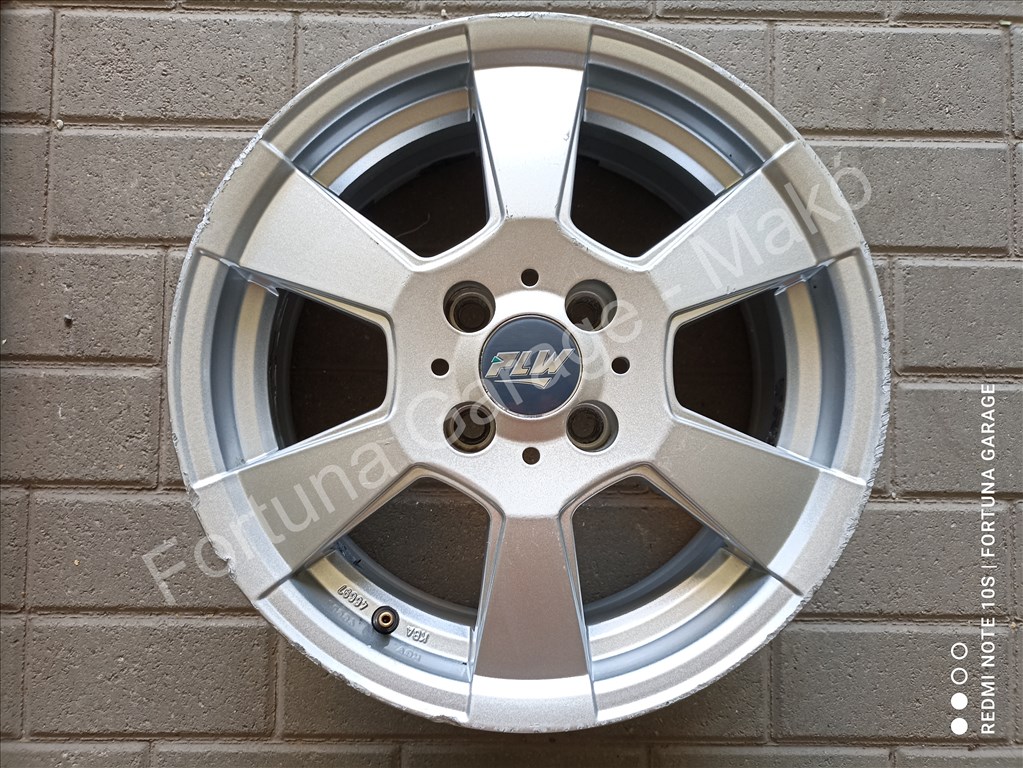 4x100 15" PLW B800 használt alufelni garnitúra 6. kép