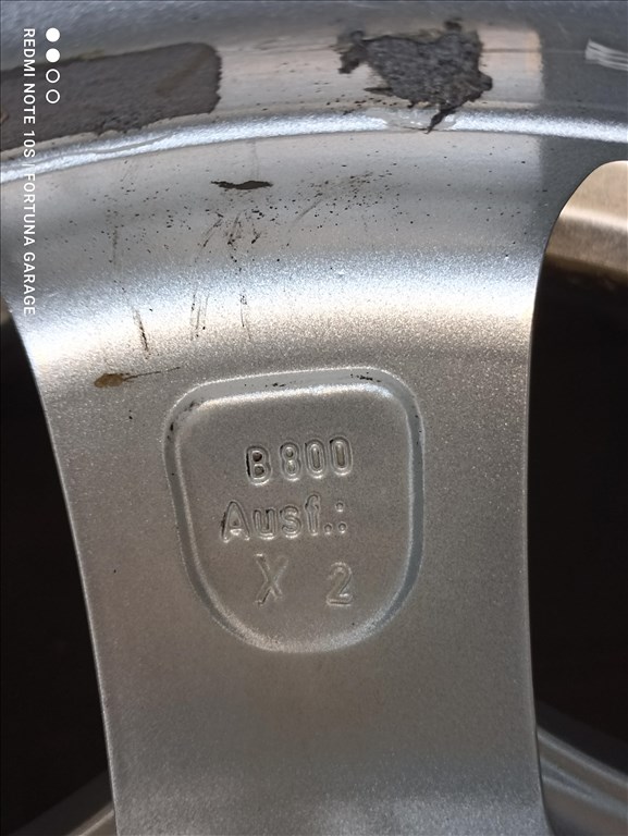 4x100 15" PLW B800 használt alufelni garnitúra 8. kép