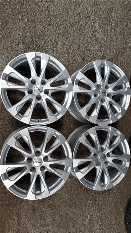  5x112 lyukosztású 7,5JJ 17" használt RONAL alufelni 1. kép